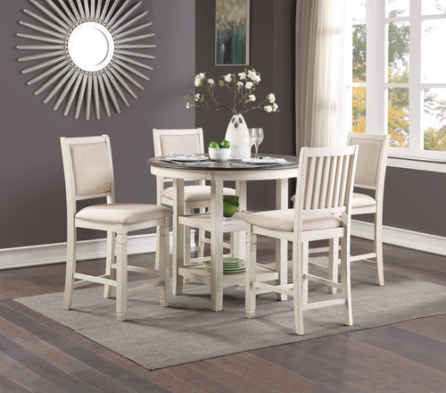 Asher 5pc Counter Height Set - Rooms For Less Furniture Outlet