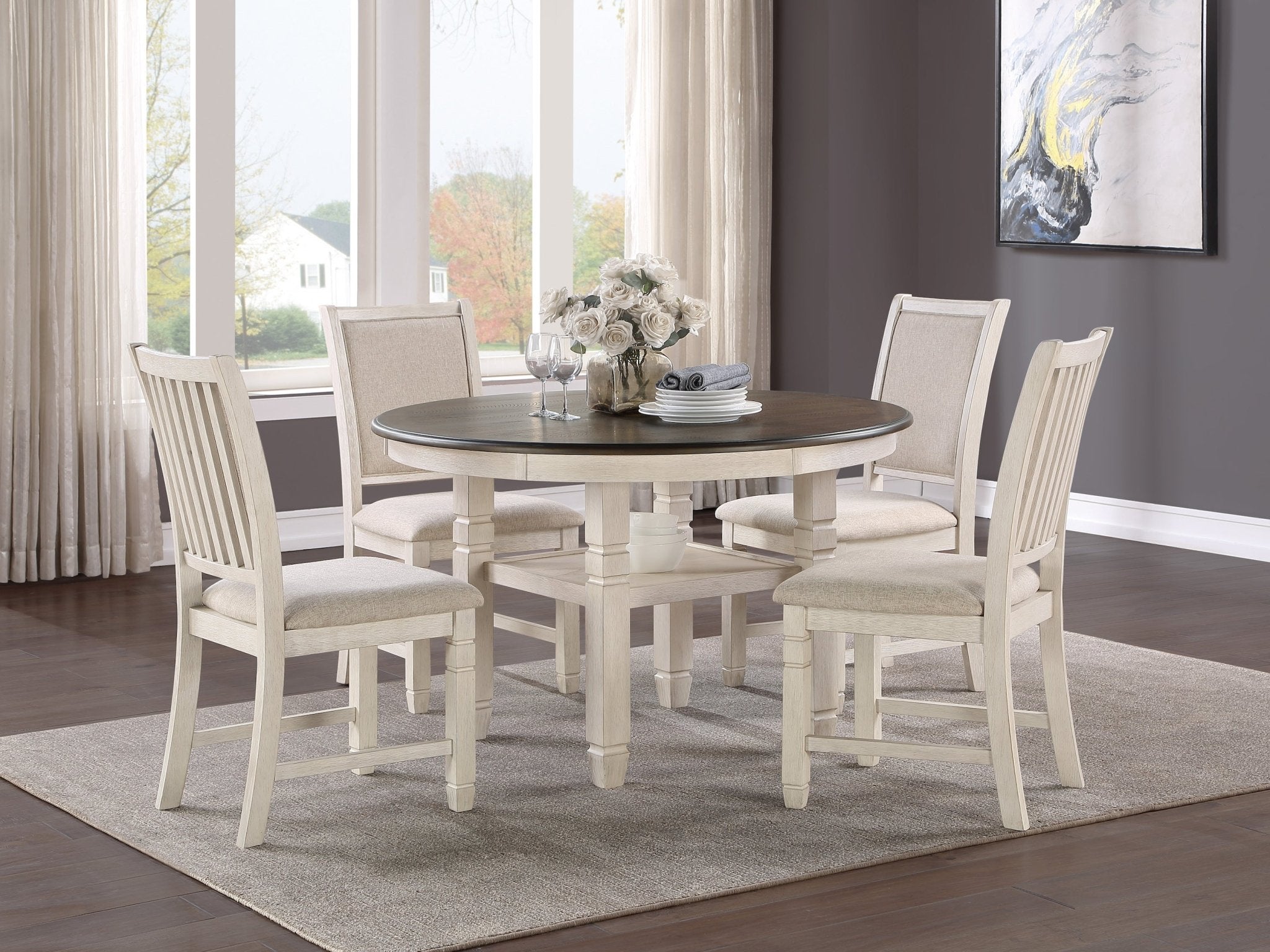 Asher 5pc Dining Set - Rooms For Less Furniture Outlet