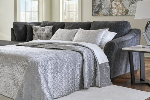 Biddeford 2 - Piece Sleeper Sectional with Chaise - Rooms For Less Furniture Outlet