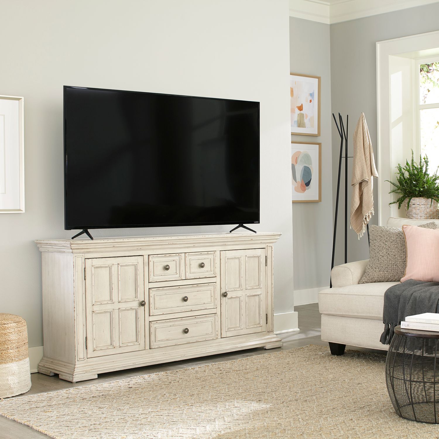 Big Valley 66" TV Console - Rooms For Less Furniture Outlet