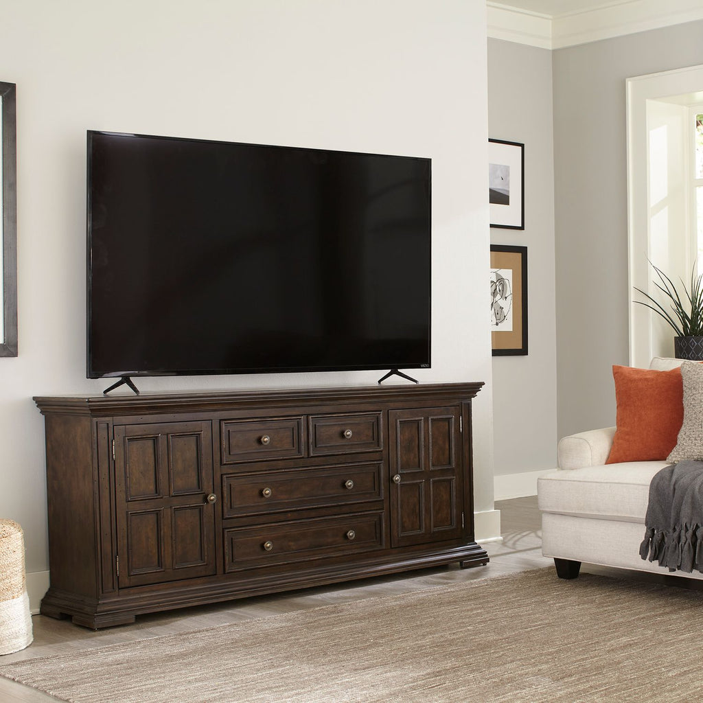 Big Valley 76" TV Console - Rooms For Less Furniture Outlet