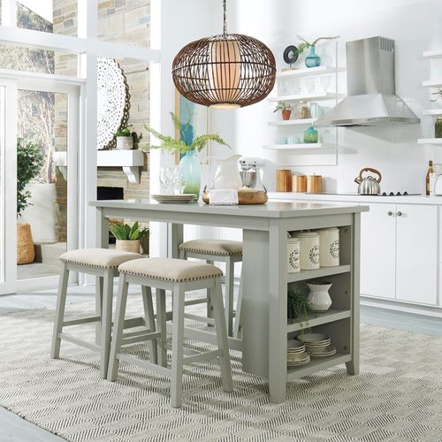 Brook Creek 5pc Counter Set - Rooms For Less Furniture Outlet