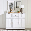 Capeside Cottage Buffet - White - Rooms For Less Furniture Outlet