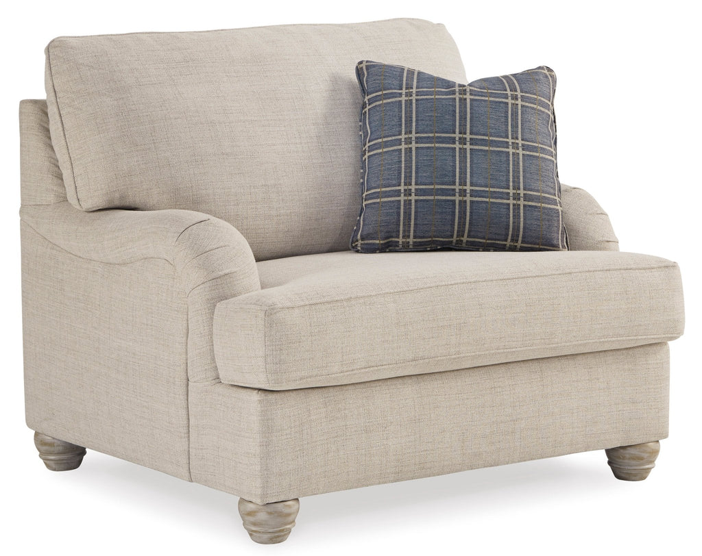Chair and a Half with Ottoman - Rooms For Less Furniture Outlet