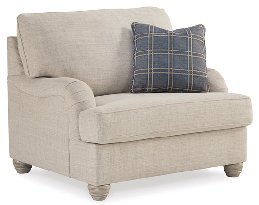 Chair and a Half with Ottoman - Rooms For Less Furniture Outlet