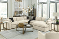 Cloud Linen 5pc Sectional w/Chaise - Rooms For Less Furniture Outlet