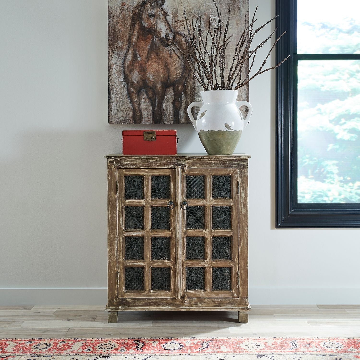 Danbury Mills 2 Door Accent Cabinet - Rooms For Less Furniture Outlet