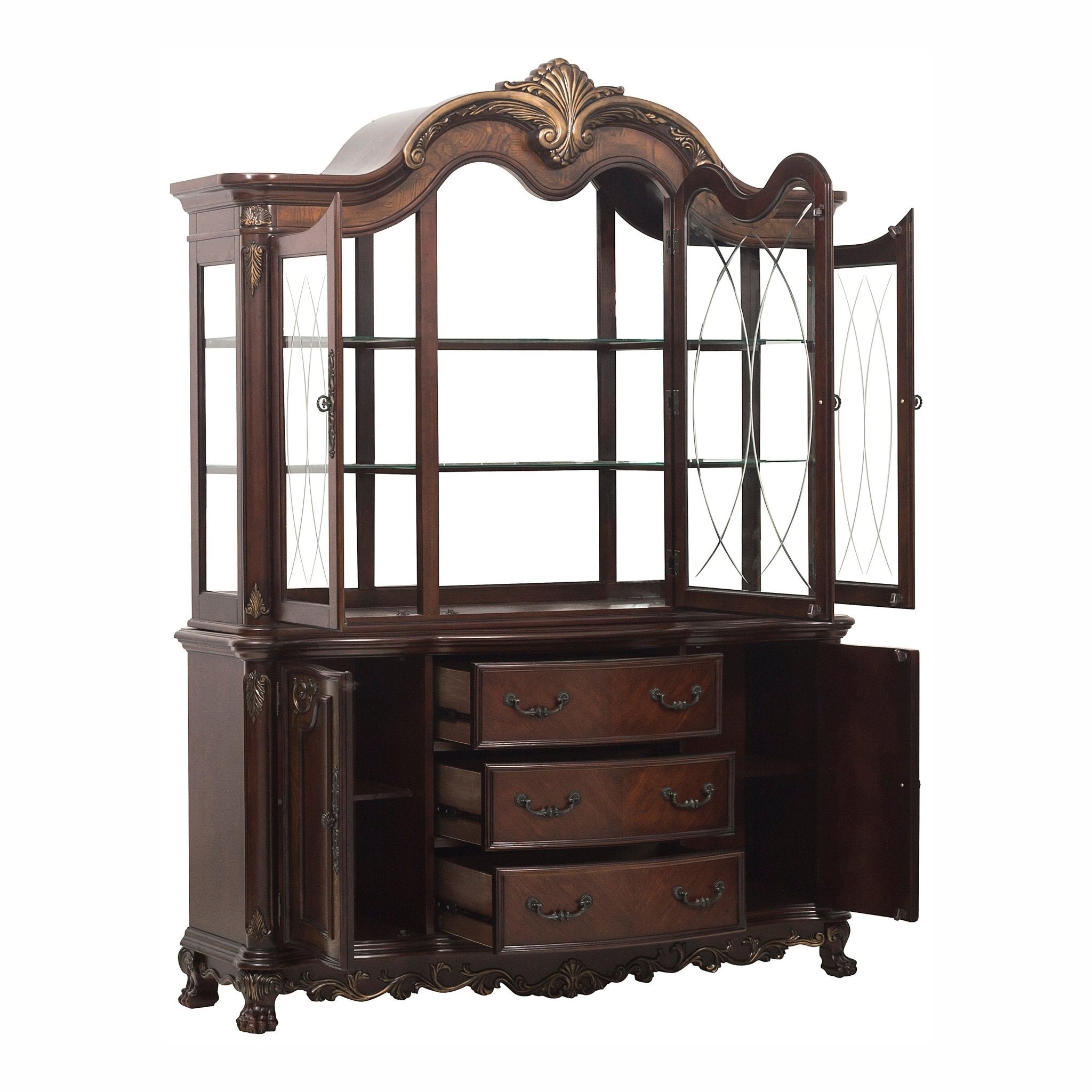 Deryn Park Buffet & Hutch - Rooms For Less Furniture Outlet