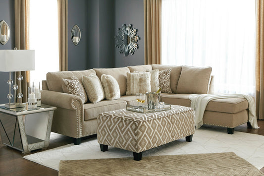 Dovemont 2 - Piece Sectional with Chaise - Rooms For Less Furniture Outlet