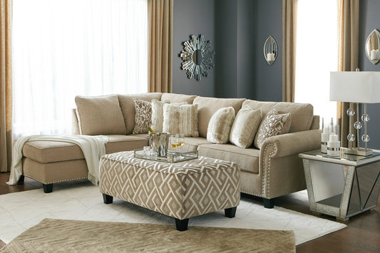Dovemont 2 - Piece Sectional with Chaise - Rooms For Less Furniture Outlet