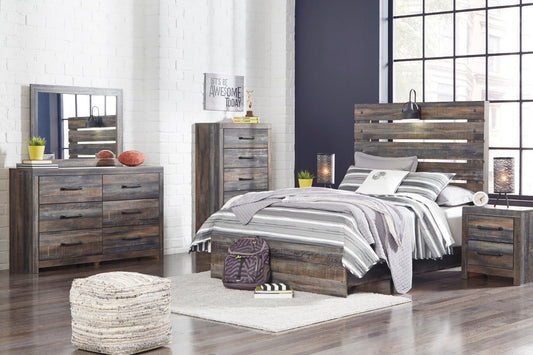 Drystan 6pc Full Bedroom Set - Rooms For Less Furniture Outlet