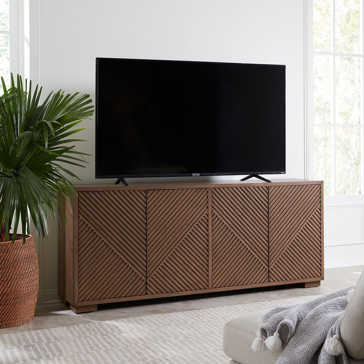 Easton 82" TV Console - Rooms For Less Furniture Outlet