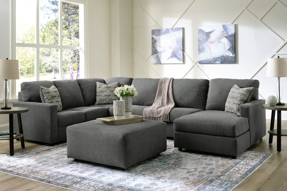 Edenfield 3 - Piece Sectional with Chaise - Rooms For Less Furniture Outlet