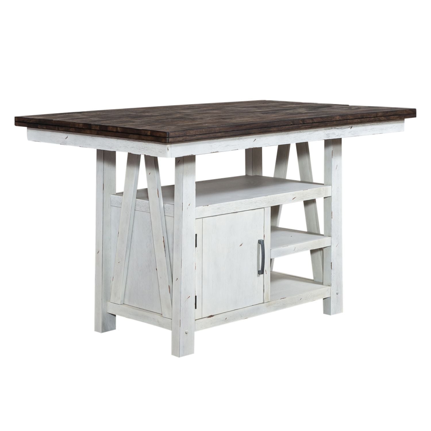 Farmhouse 5pc Counter Height Dining Set - Rooms For Less Furniture Outlet