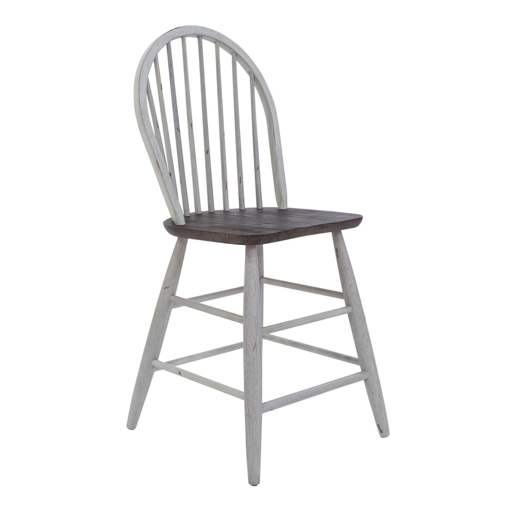 Farmhouse 5pc Counter Height Dining Set - Rooms For Less Furniture Outlet
