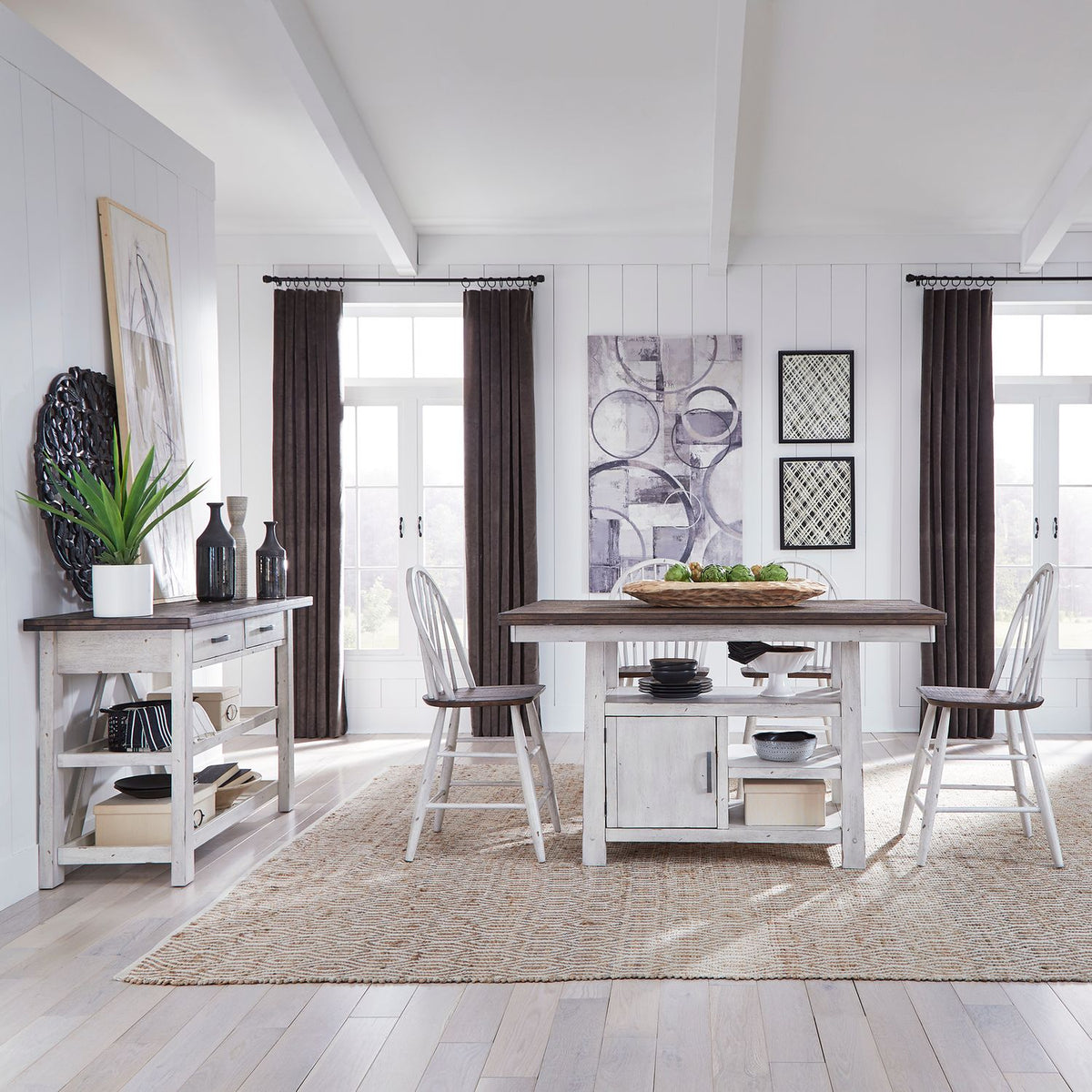 Farmhouse Counter Height Table - Rooms For Less Furniture Outlet
