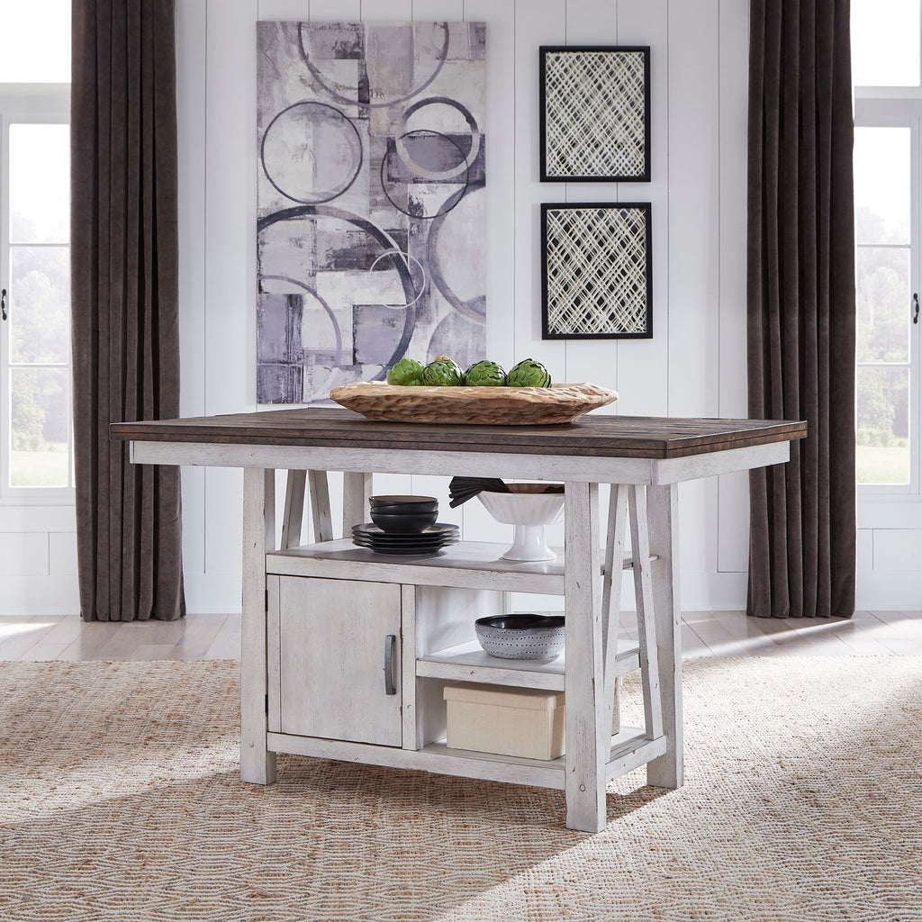 Farmhouse Counter Height Table - Rooms For Less Furniture Outlet