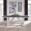 Farmhouse Fixed Top Trestle Table - Rooms For Less Furniture Outlet