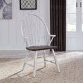 Farmhouse Windsor Back Arm Chair - Rooms For Less Furniture Outlet