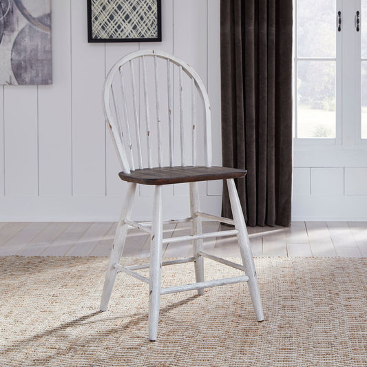 Farmhouse Windsor Back Counter Chair - Rooms For Less Furniture Outlet