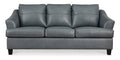 Genoa Genuine Leather Queen Sofa Sleeper - Rooms For Less Furniture Outlet