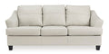 Genoa Genuine Leather Queen Sofa Sleeper - Rooms For Less Furniture Outlet