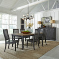 Harvest Home 7pc Leg Table Dining Set - Rooms For Less Furniture Outlet