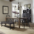 Hearthstone Ridge 6pc Dining Set w/108" Table - Rooms For Less Furniture Outlet