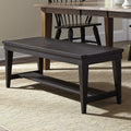 Hearthstone Ridge Bench - Black - Rooms For Less Furniture Outlet