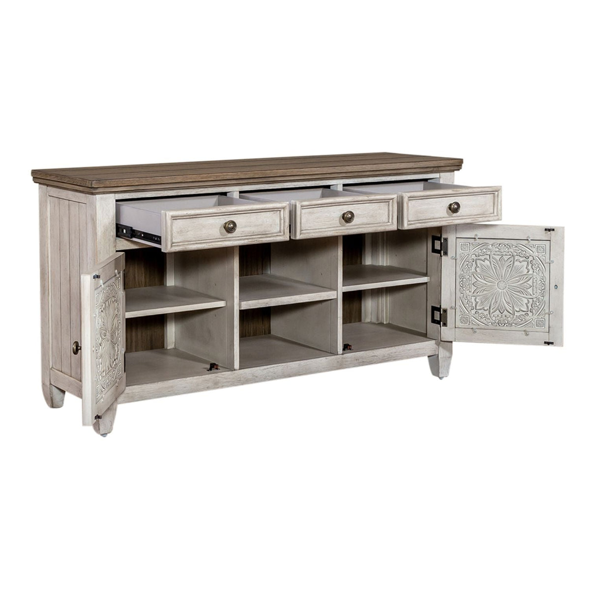 Heartland 56" Tile TV Console - Rooms For Less Furniture Outlet