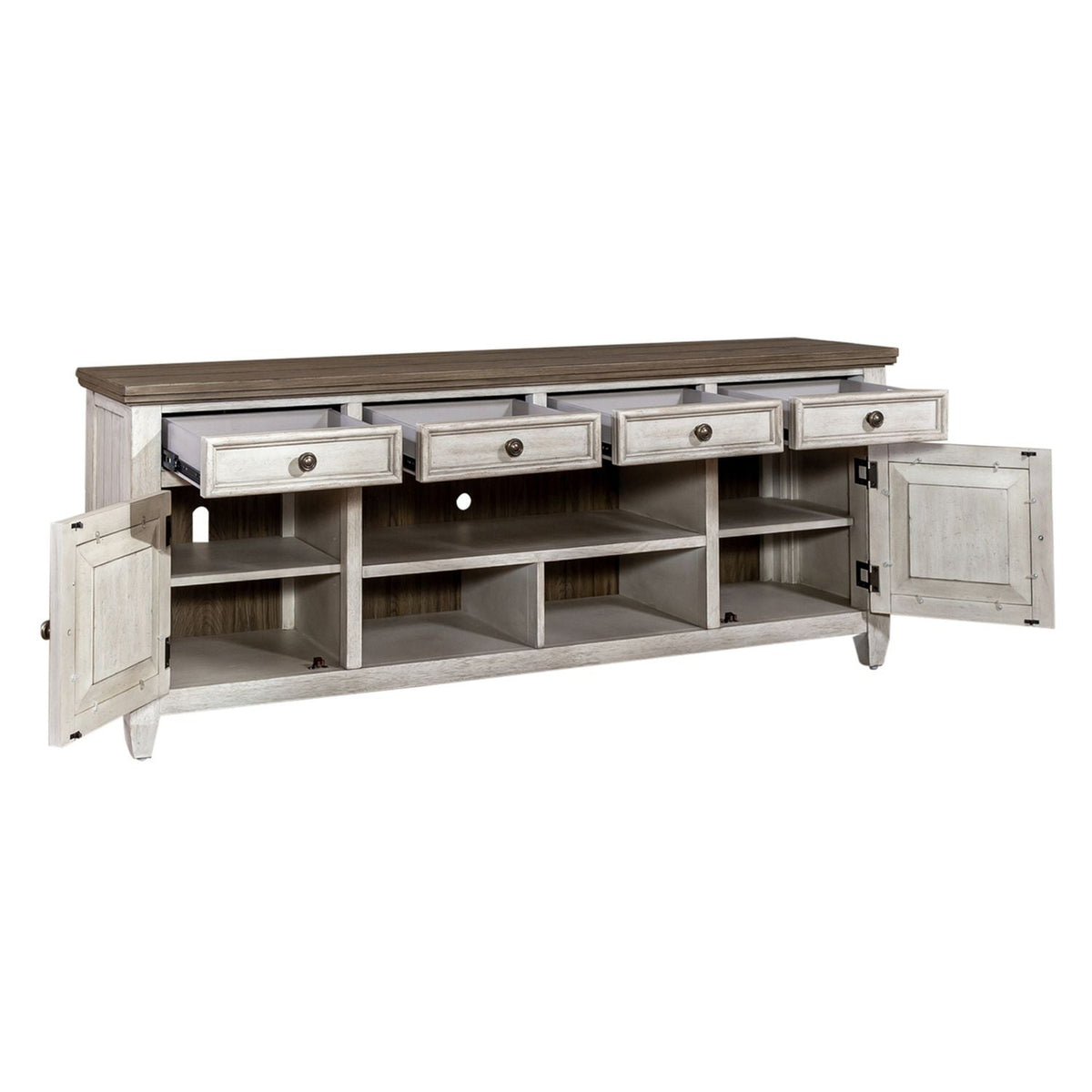 Heartland 76" Tile TV Console - Rooms For Less Furniture Outlet