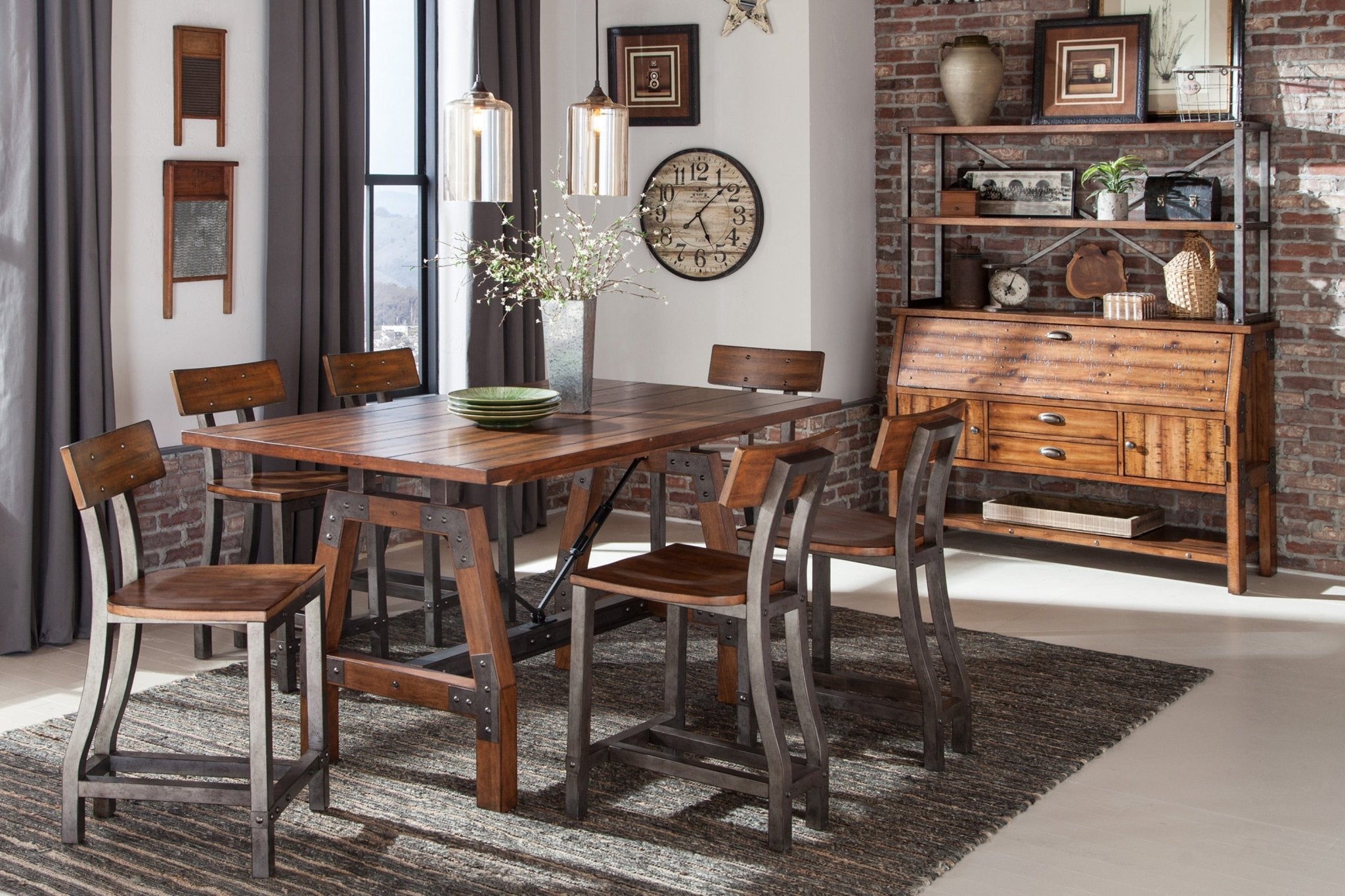 Holverson Bakers Rack - Rooms For Less Furniture Outlet