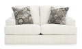 Karinne Linen Loveseat - Rooms For Less Furniture Outlet
