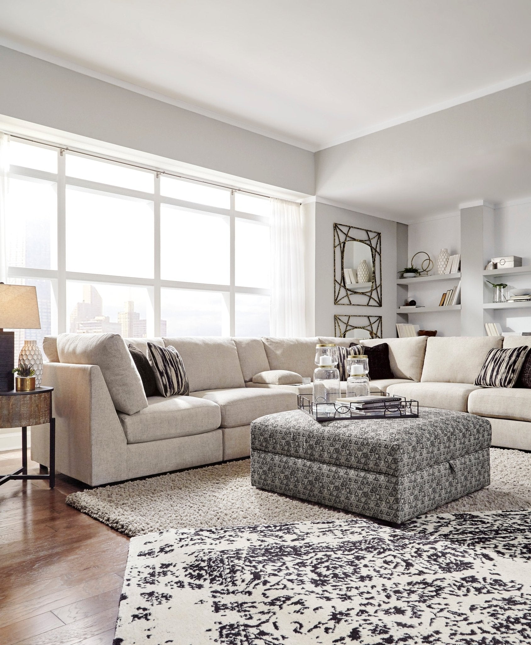 Kellway Ottoman With Storage - Rooms For Less Furniture Outlet