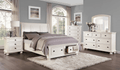 Laurelin 6pc King Storage Bedroom Set - White - Rooms For Less Furniture Outlet