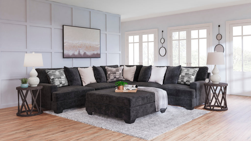 Lavernett Oversized Accent Ottoman - Rooms For Less Furniture Outlet