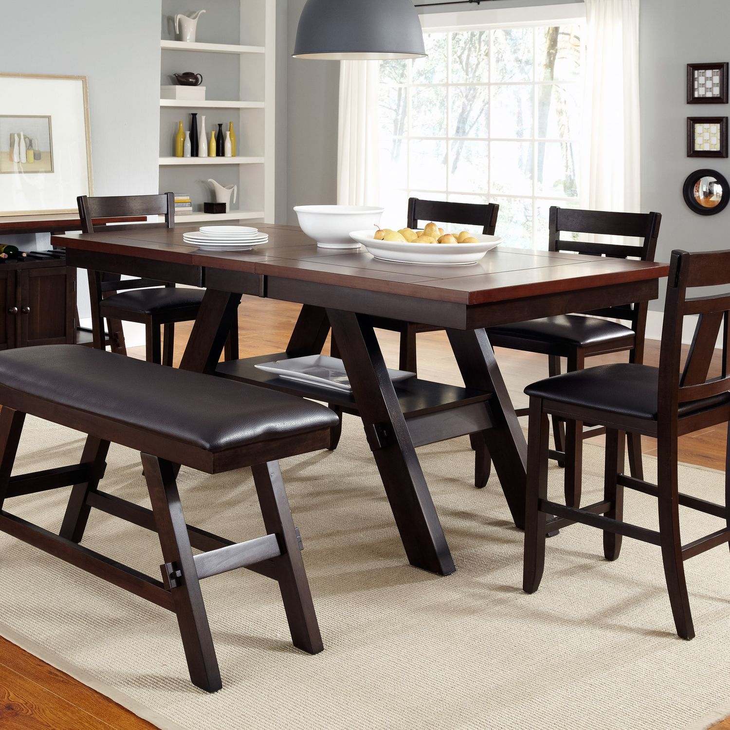 Lawson Counter Height Bench - Rooms For Less Furniture Outlet