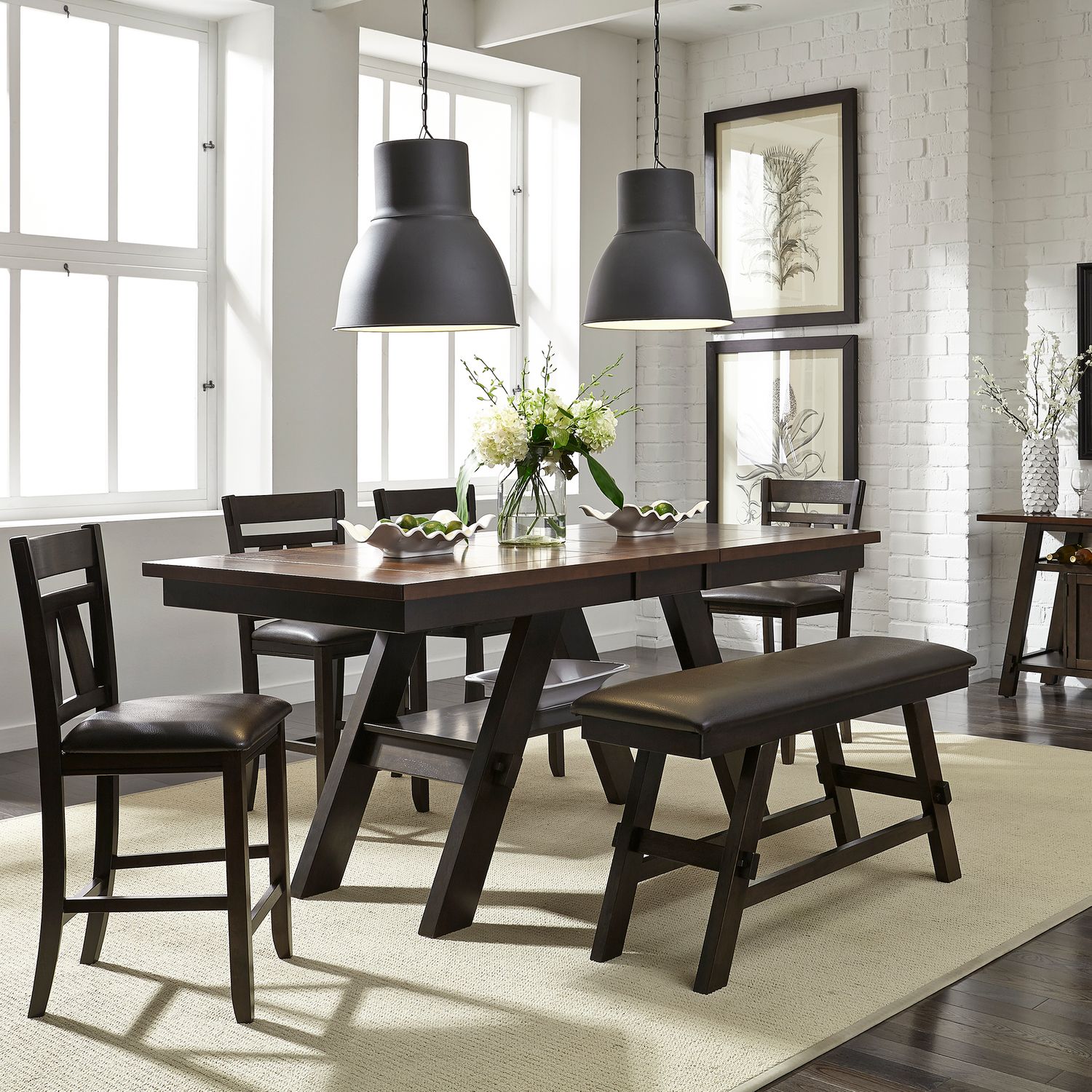Lawson Splat Back Counter Height Chair - Rooms For Less Furniture Outlet