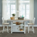 Lindsey Farm 5pc Gathering Table Set - Rooms For Less Furniture Outlet