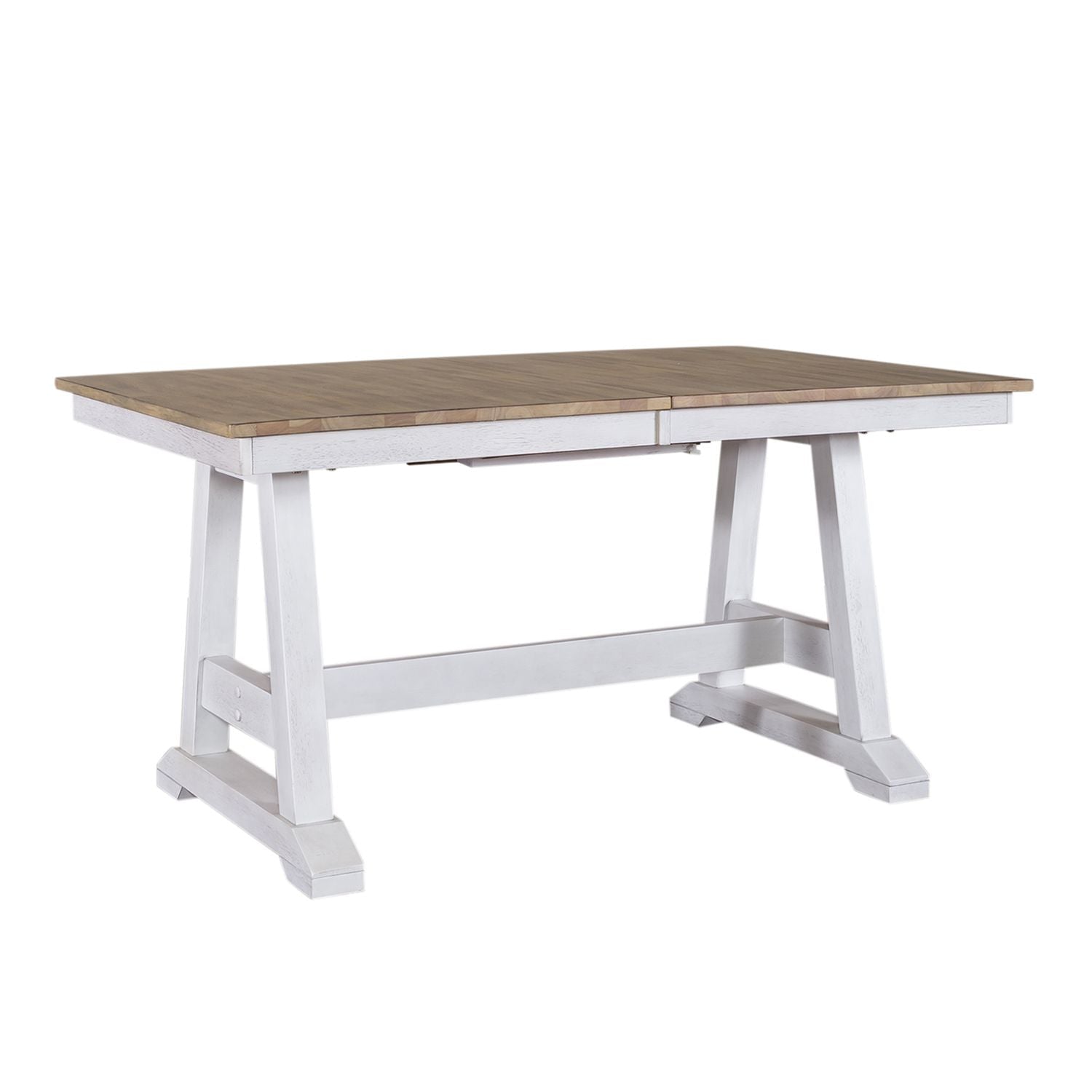 Lindsey Farm 7pc Trestle Table Set - Rooms For Less Furniture Outlet