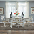 Lindsey Farm 7pc Trestle Table Set - Rooms For Less Furniture Outlet