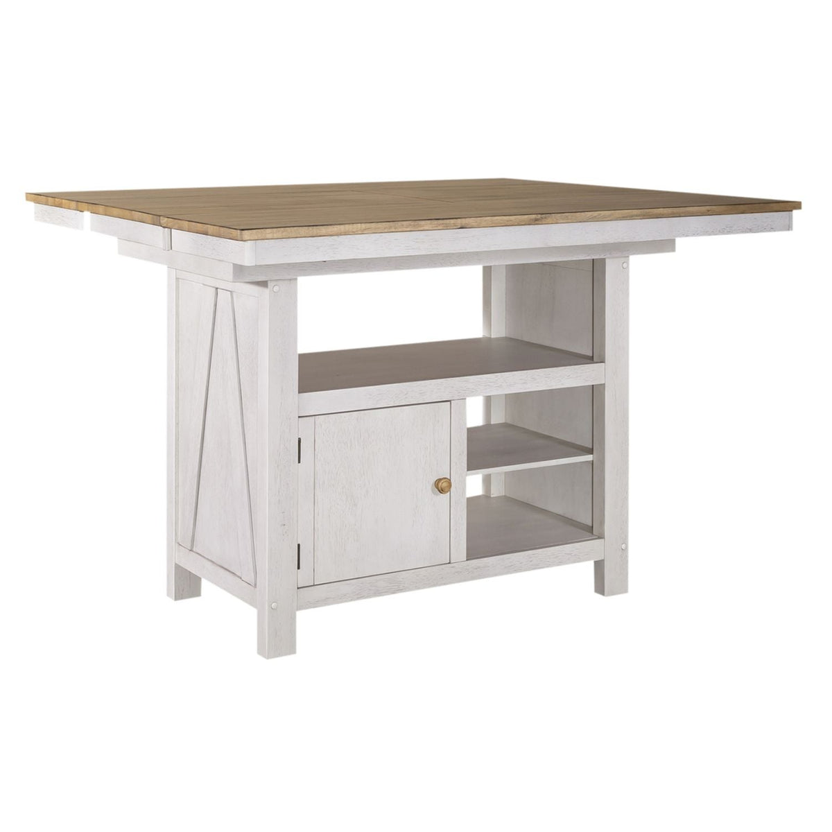 Lindsey Farm Counter Height Table w/Butterfly Leaf - Rooms For Less Furniture Outlet