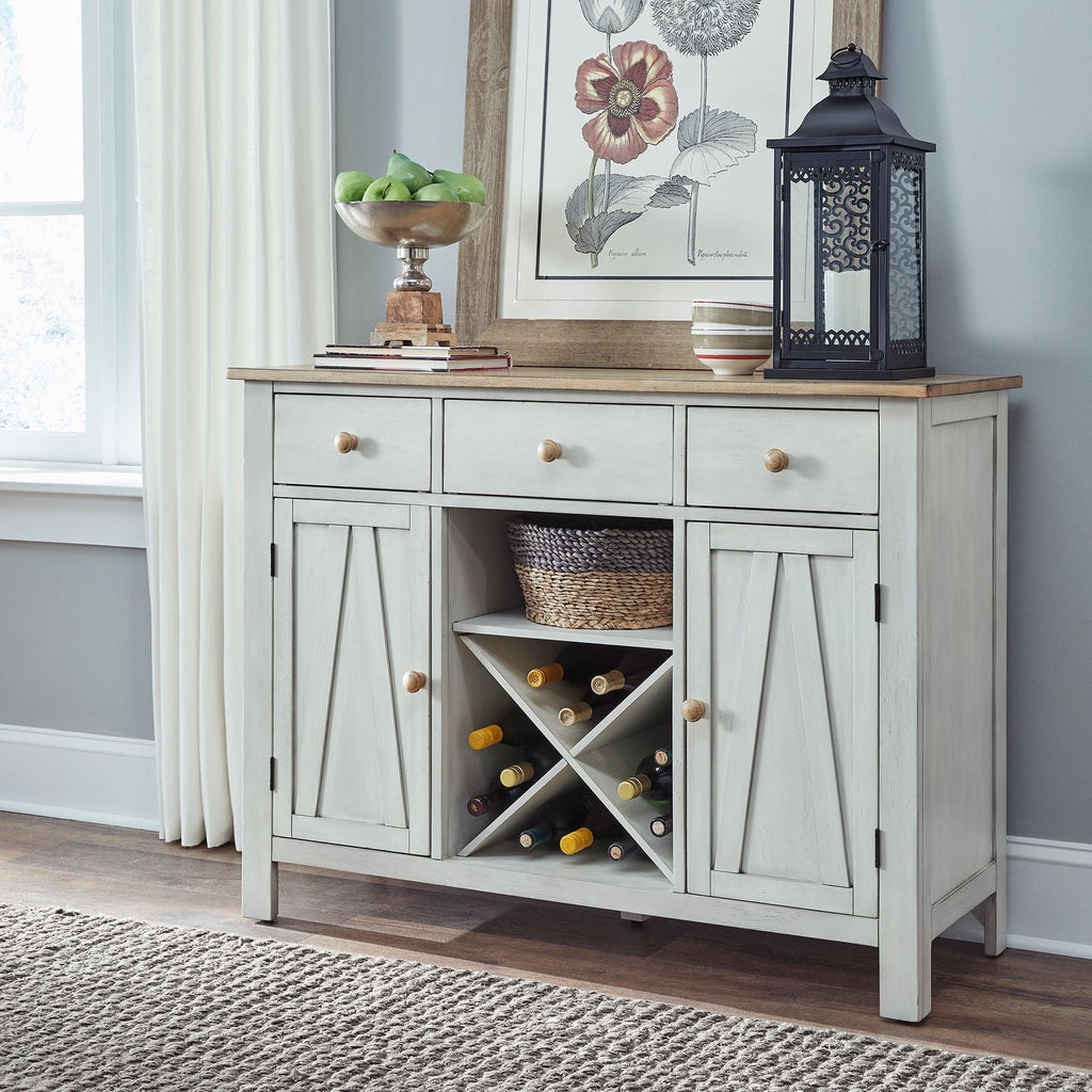 Lindsey Farm Server - Rooms For Less Furniture Outlet