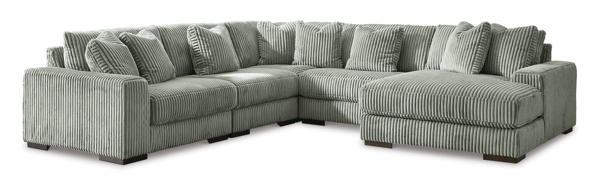 Lindyn 5 - Piece Sectional with Chaise - Rooms For Less Furniture Outlet