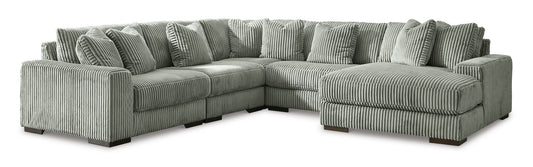 Lindyn 5 - Piece Sectional with Chaise - Rooms For Less Furniture Outlet