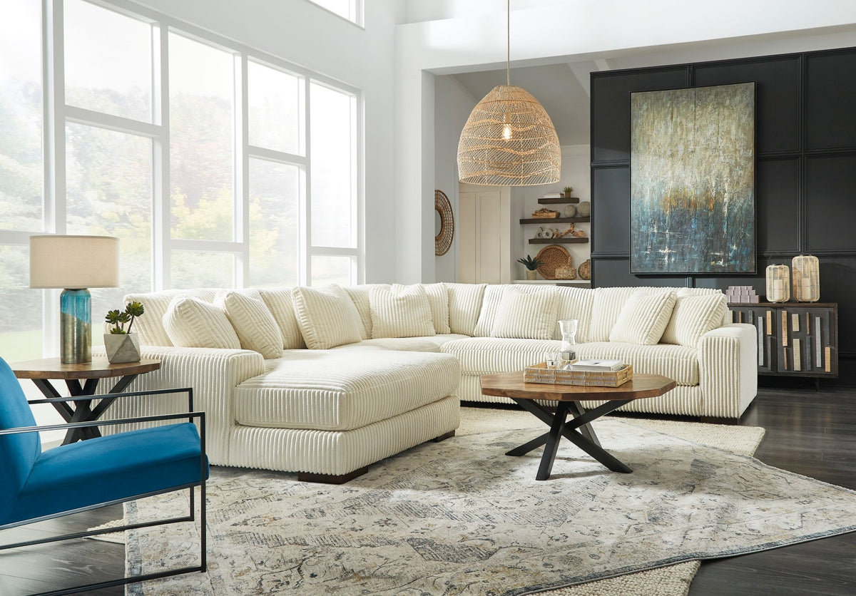 Lindyn 5 - Piece Sectional with Chaise - Rooms For Less Furniture Outlet