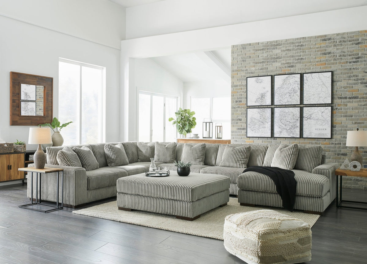 Lindyn 6 - Piece Sectional with Chaise - Rooms For Less Furniture Outlet