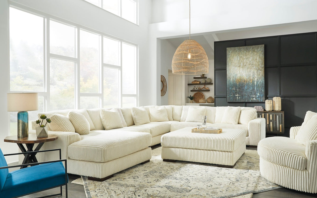 Lindyn 6 - Piece Sectional with Chaise - Rooms For Less Furniture Outlet