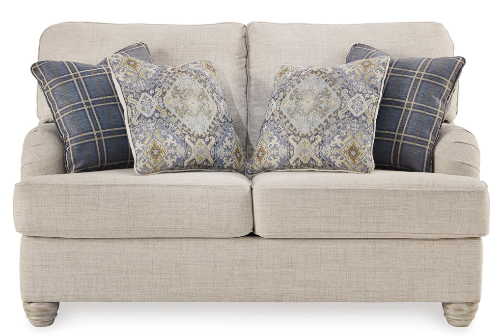Loveseat with English Arms - Rooms For Less Furniture Outlet
