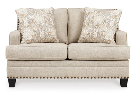 Loveseat with Nailhead Trim - Rooms For Less Furniture Outlet